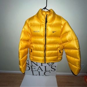 Nocta x Nike authentic puffer jacket yellow